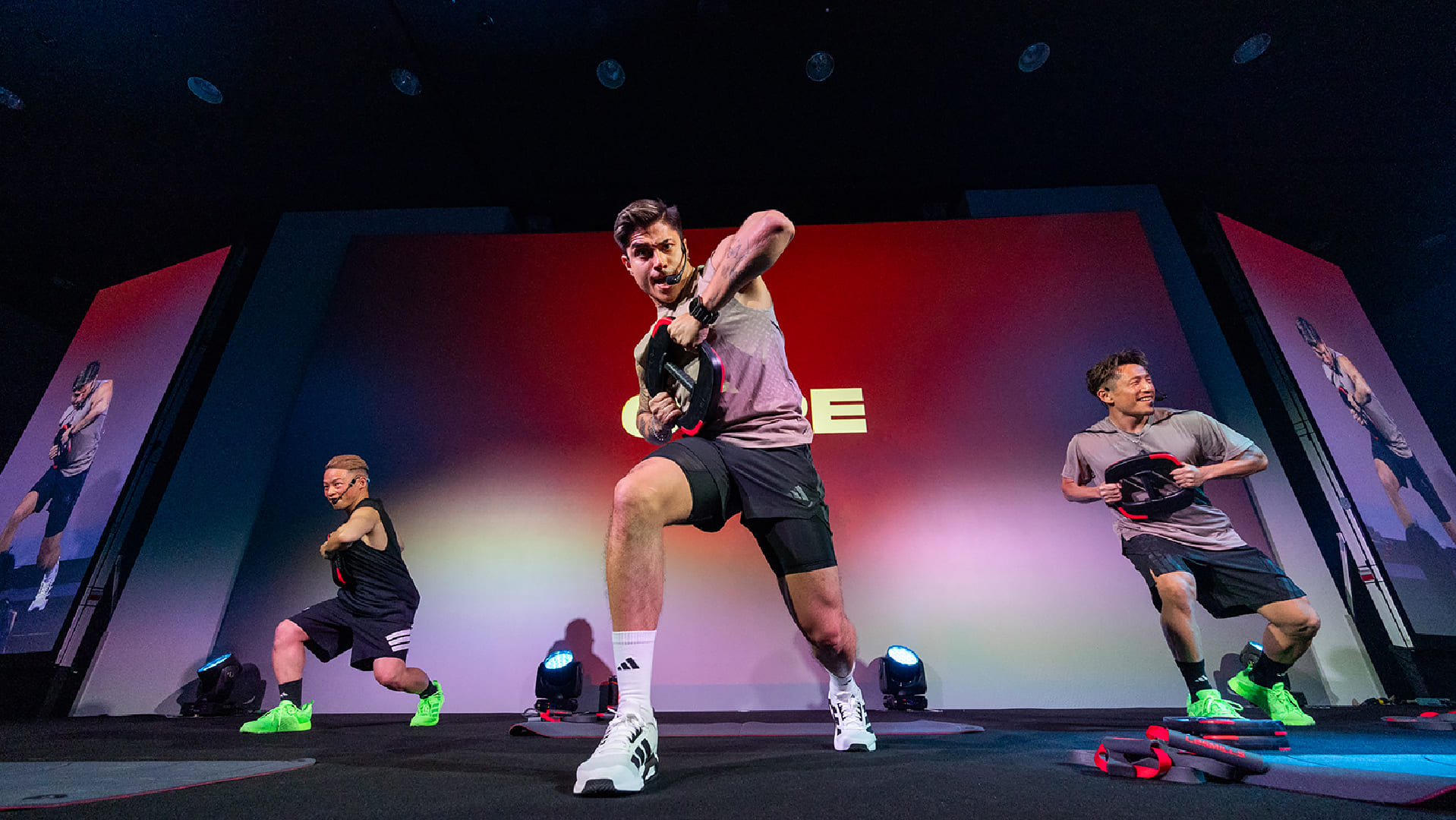 LES MILLS LIVE TOKYOの様子