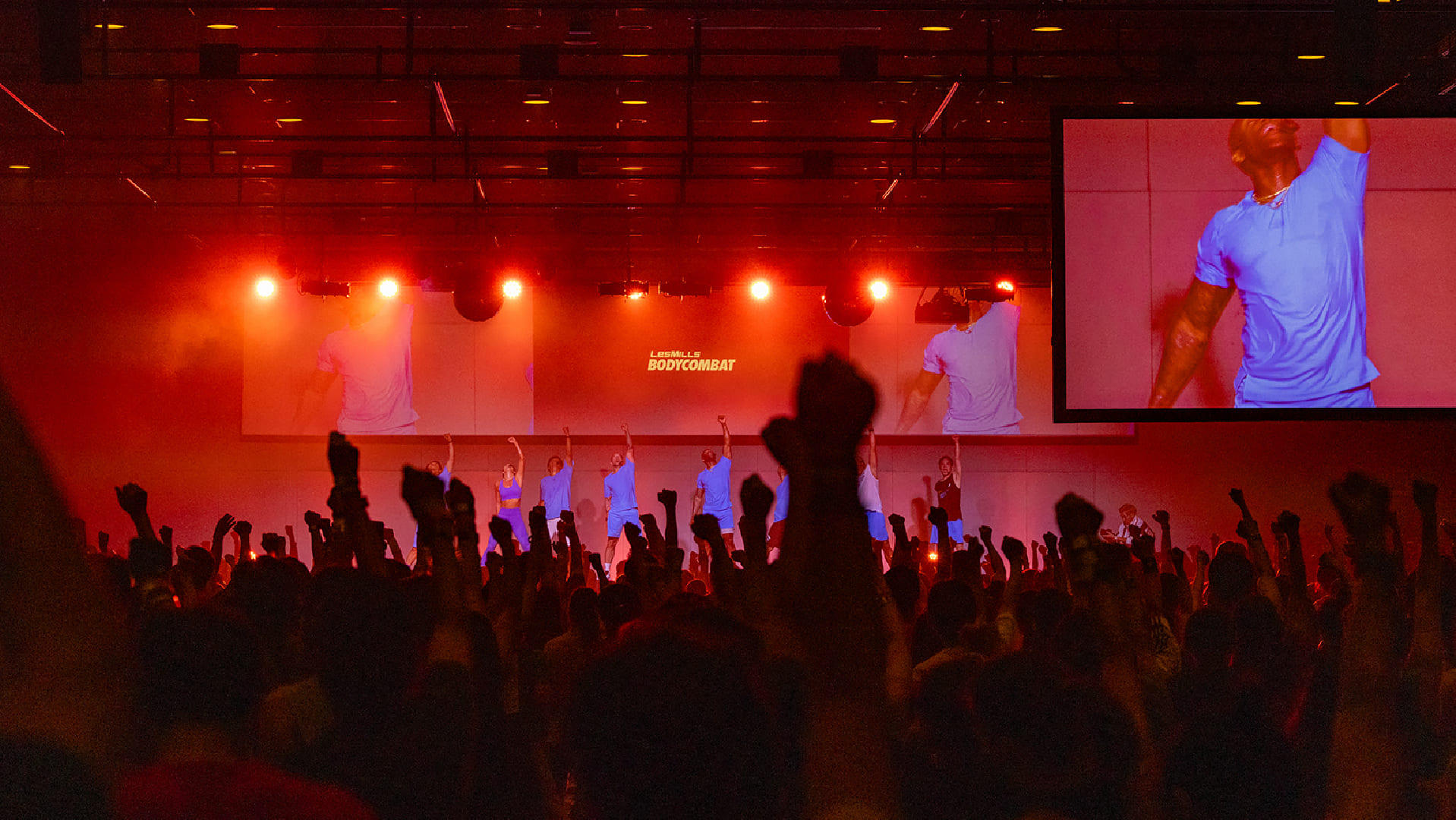 LES MILLS LIVE TOKYOの様子